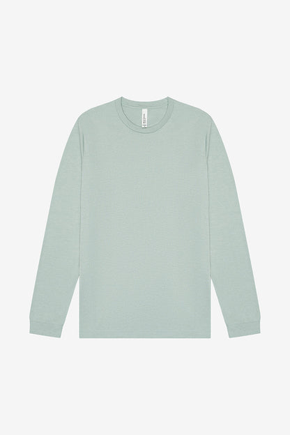 Bella Canvas 3501 (Green Heathers) - Long Sleeve Shirt