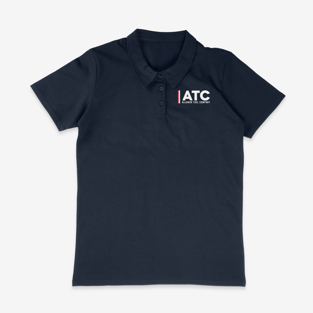 ATC - Gildan 8800 DryBlend Logo White
