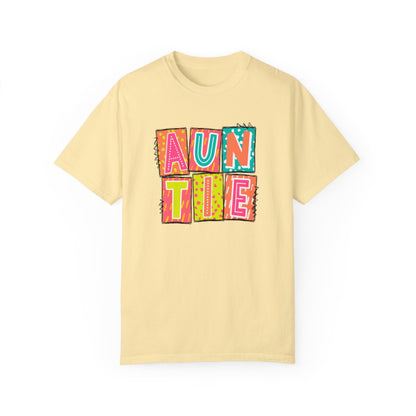 Auntie Neon Blocks Short Sleeve Tee