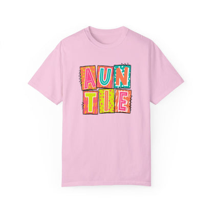 Auntie Neon Blocks Short Sleeve Tee