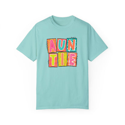 Auntie Neon Blocks Short Sleeve Tee