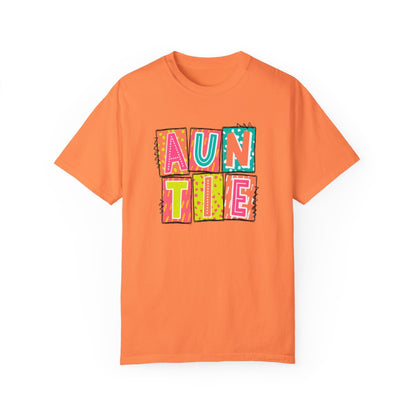 Auntie Neon Blocks Short Sleeve Tee