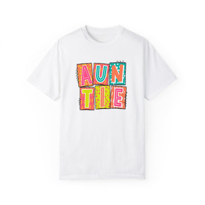 Auntie Neon Blocks Short Sleeve Tee