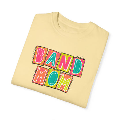 Band Mom Neon Blocks Short Sleeve Tee