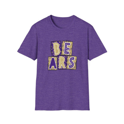 Bears Purple and Gold (High School) Short Sleeve Tee