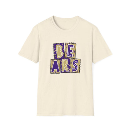Bears Purple and Gold (High School) Short Sleeve Tee