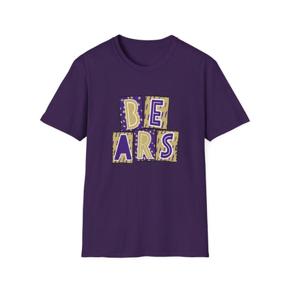 Bears Purple and Gold (High School) Short Sleeve Tee