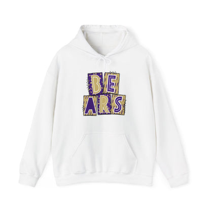 Bears Purple and Gold (High School) Hoodie