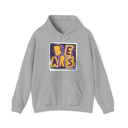 Bears Purple and Gold2 Hoodie