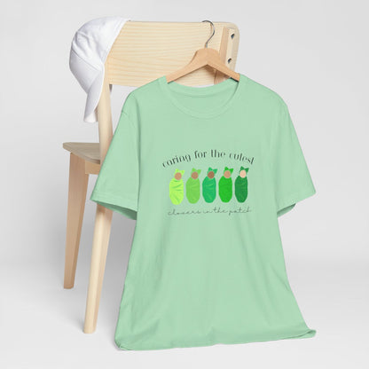 Caring for the Cutest Clovers in the Patch Short Sleeve Tee