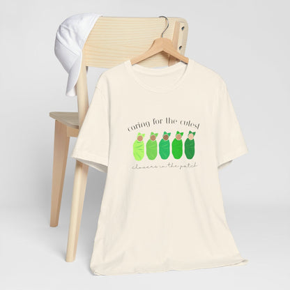 Caring for the Cutest Clovers in the Patch Short Sleeve Tee