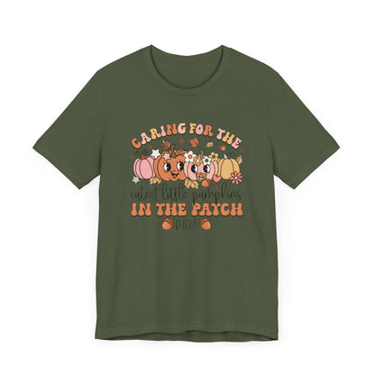 Caring for the Cutest Pumpkins2 Short Sleeve Tee