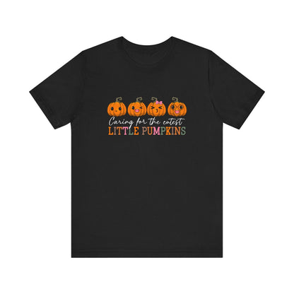 Caring for Cutest Pumpkins Short Sleeve Tee