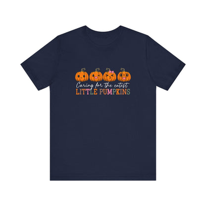 Caring for Cutest Pumpkins Short Sleeve Tee