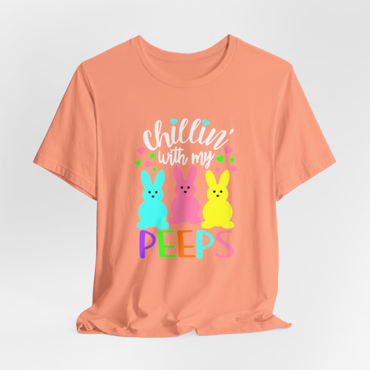 Chillin With My Peeps Short Sleeve Tee