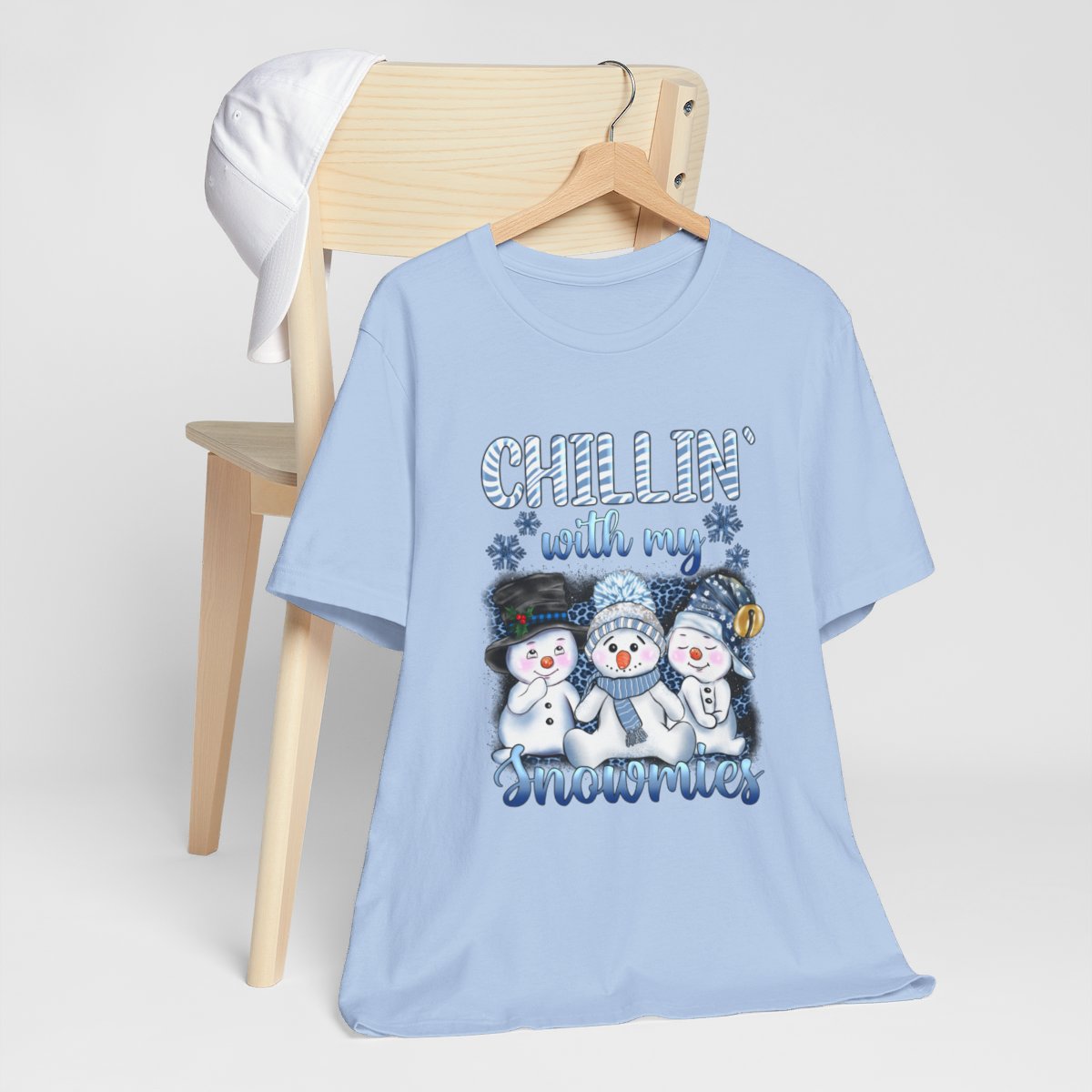Chillin With My Snowmies2 Short Sleeve Tee