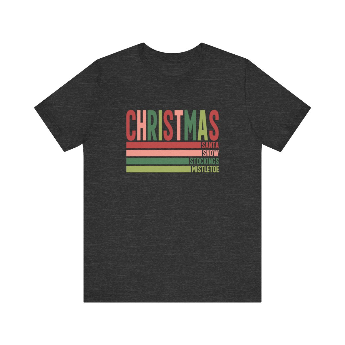 Christmas Lines Short Sleeve Tee