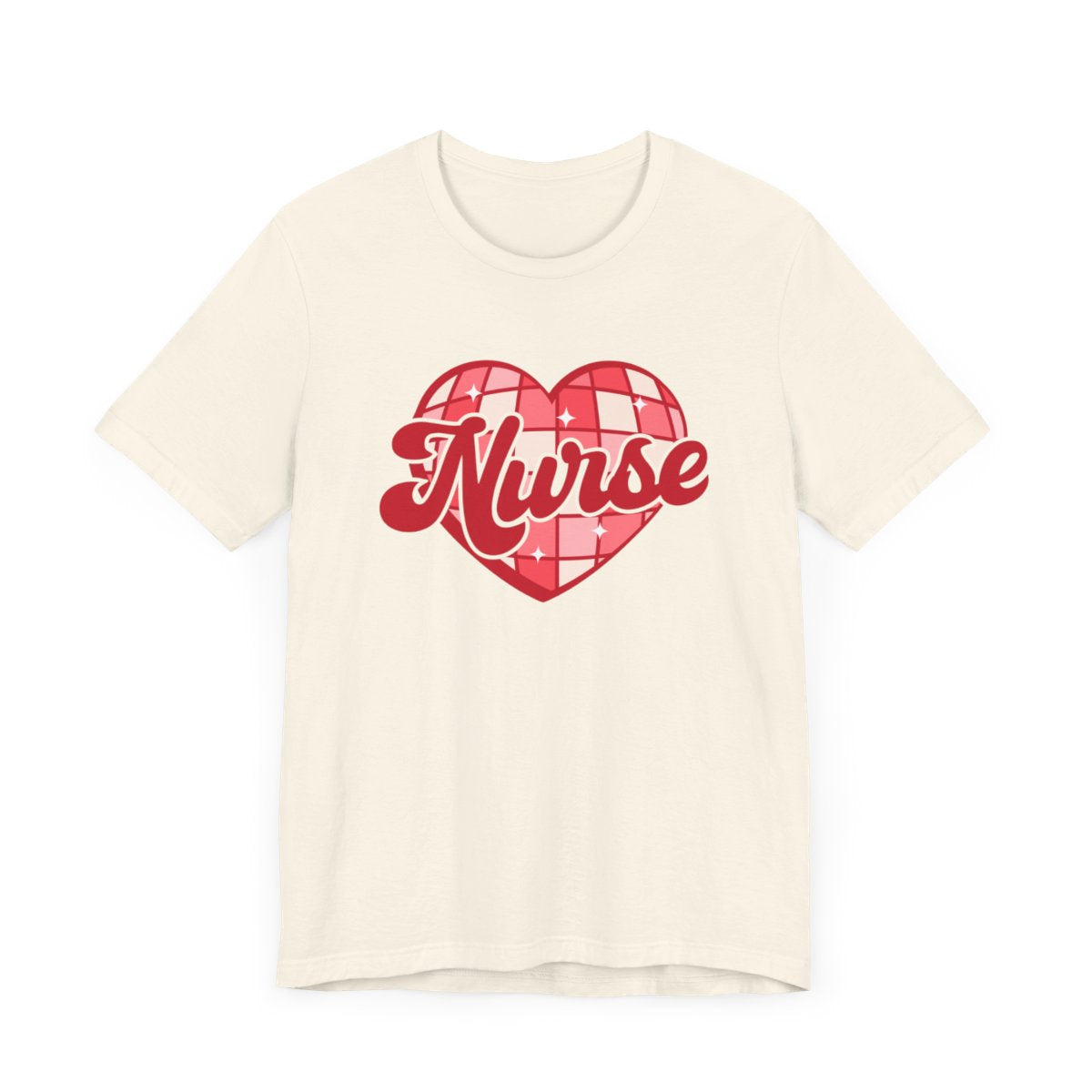 Disco Heart Nurse Short Sleeve Tee