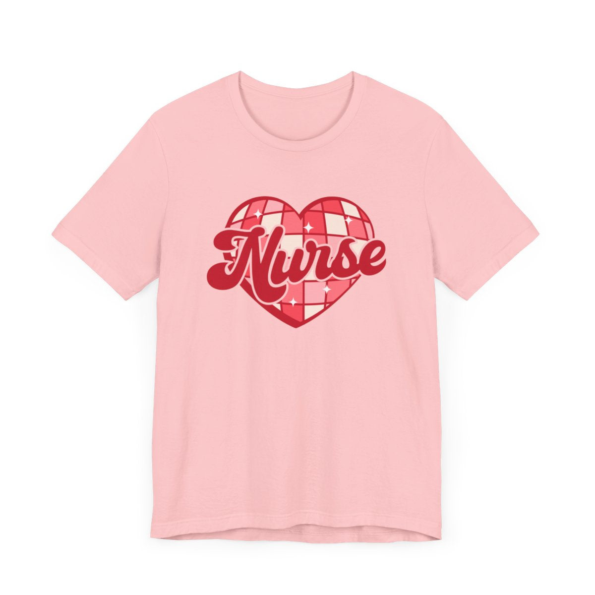 Disco Heart Nurse Short Sleeve Tee