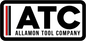Embroidered ATC Logo Patches Merrowed Border (Black)
