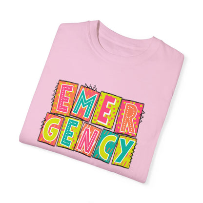 Emergency Neon Blocks Short Sleeve Tee
