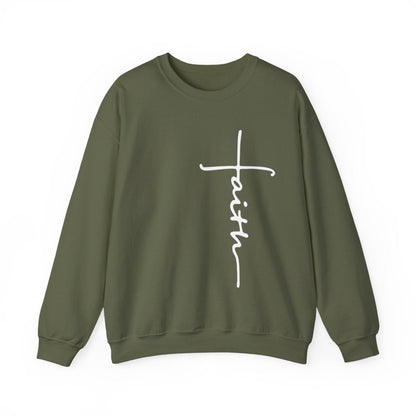 Faith Script Long Sleeve Sweatshirt