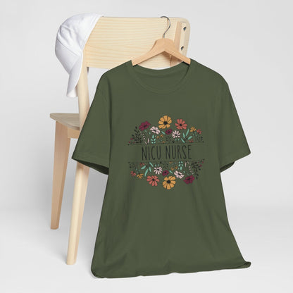 NICU Flower Short Sleeve Tee