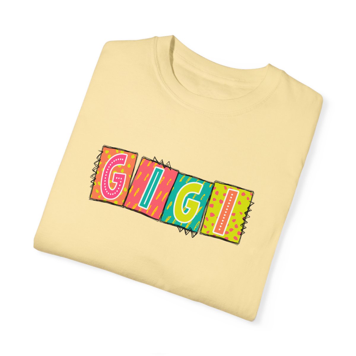 Gigi Neon Blocks Short Sleeve Tee