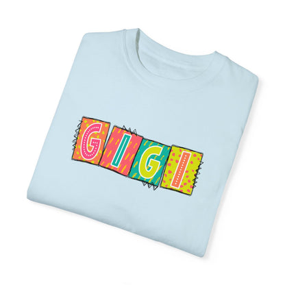 Gigi Neon Blocks Short Sleeve Tee