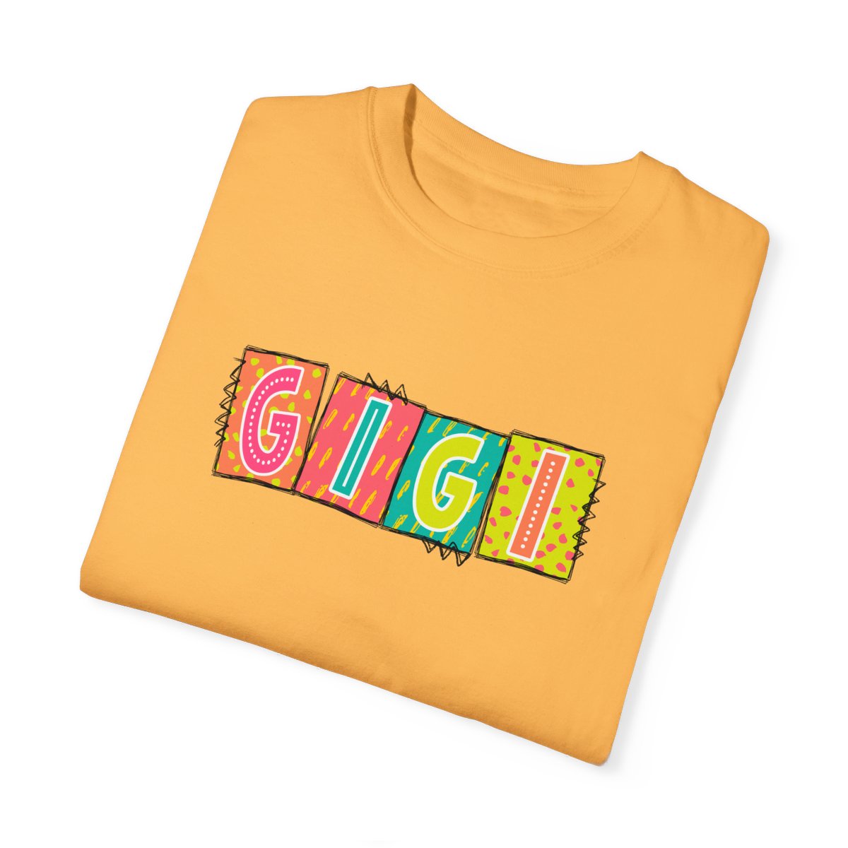 Gigi Neon Blocks Short Sleeve Tee