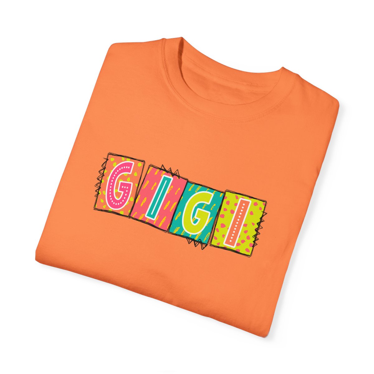 Gigi Neon Blocks Short Sleeve Tee