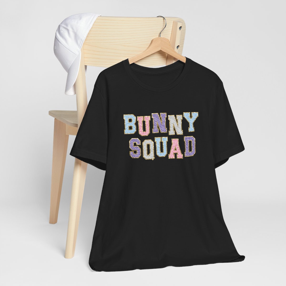 Glitter Bunny Squad Short Sleeve Tee