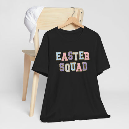 Glitter Easter Squad Short Sleeve Tee