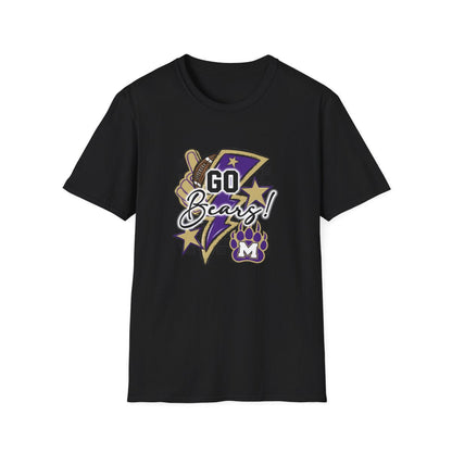 Go Bears Football Short Sleeve Tee