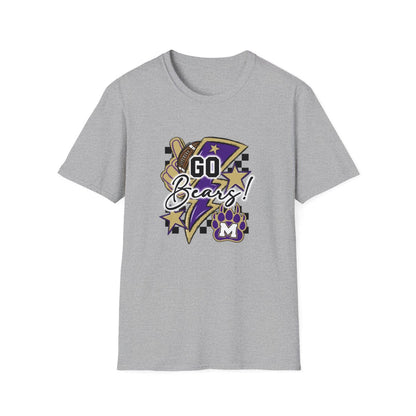 Go Bears Football Short Sleeve Tee