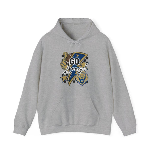 Go Lions Football Hoodie
