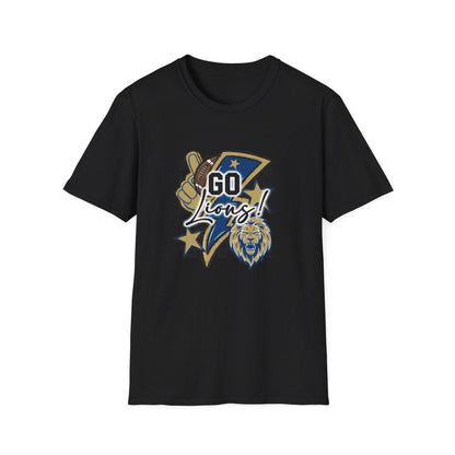Go Lions Football Short Sleeve Tee