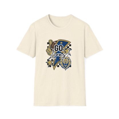 Go Lions Football Short Sleeve Tee