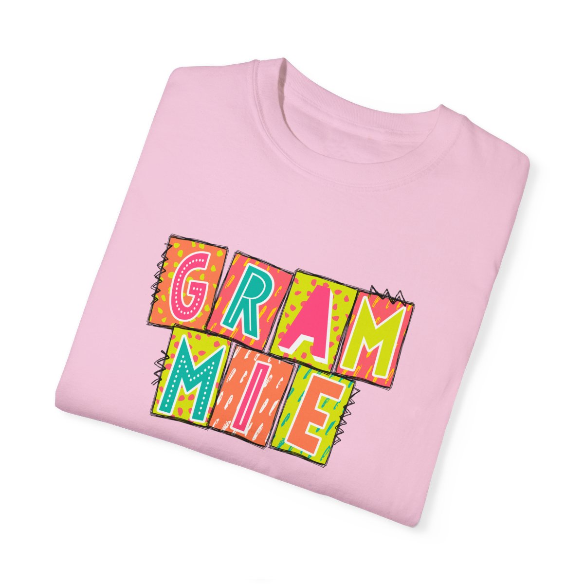 Grammie Neon Blocks Short Sleeve Tee