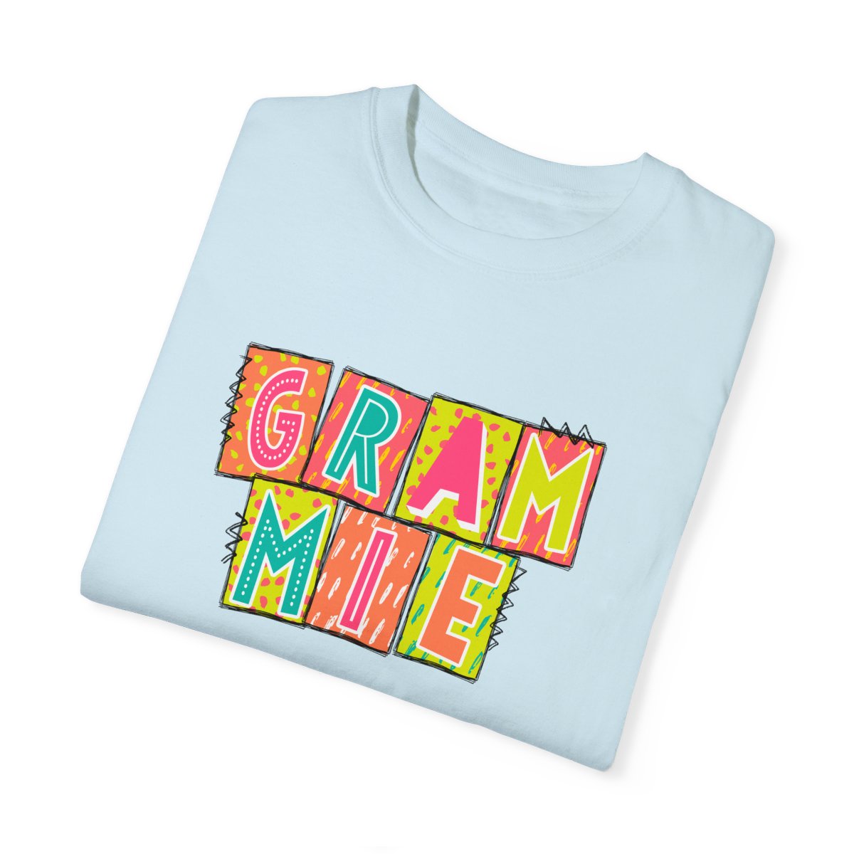 Grammie Neon Blocks Short Sleeve Tee