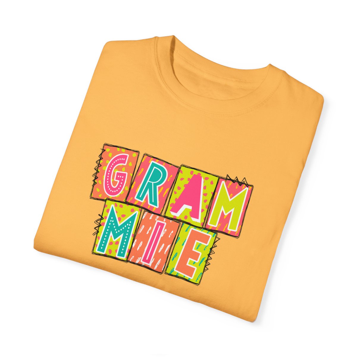Grammie Neon Blocks Short Sleeve Tee