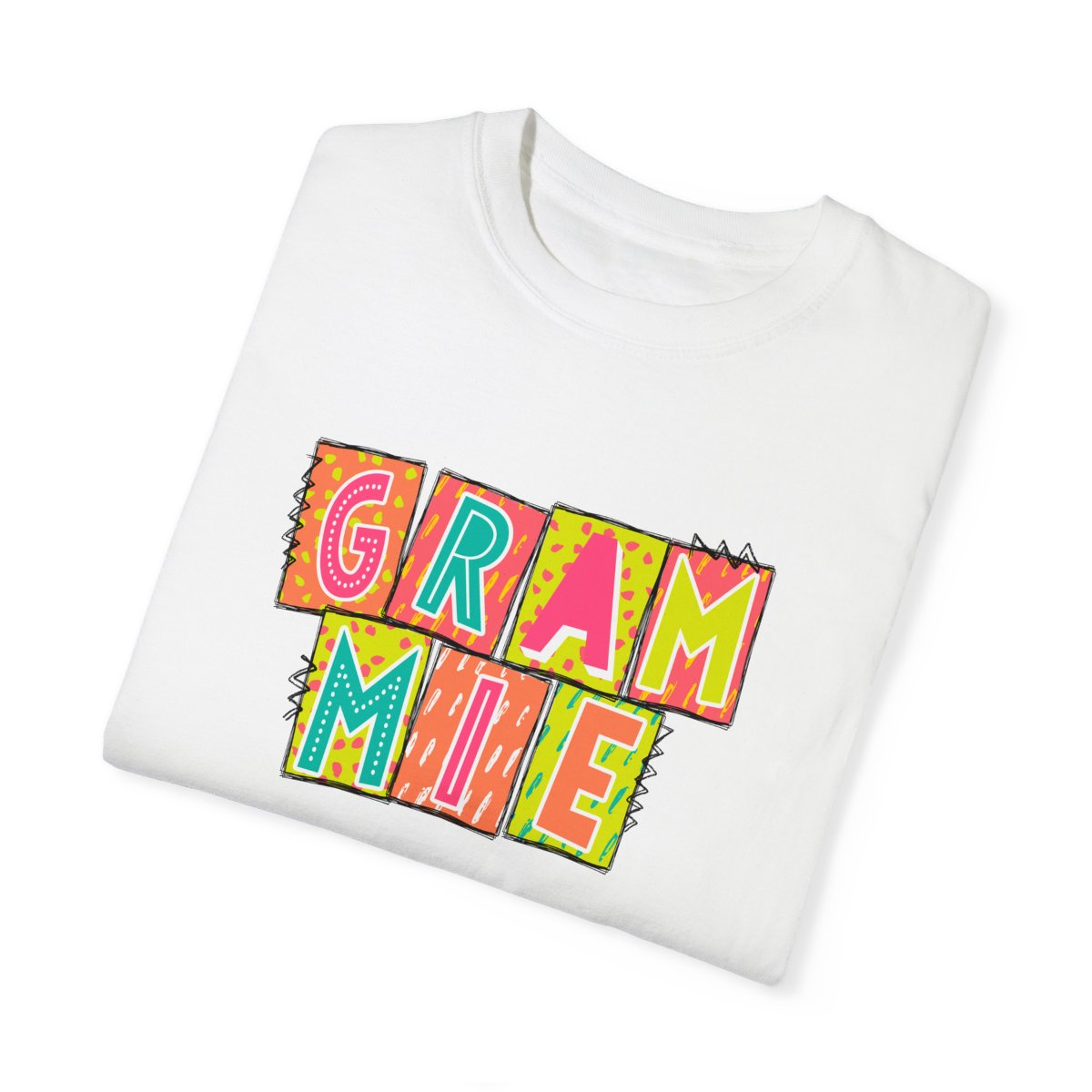 Grammie Neon Blocks Short Sleeve Tee