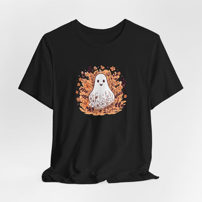 Happy Floral Ghost Short Sleeve Tee