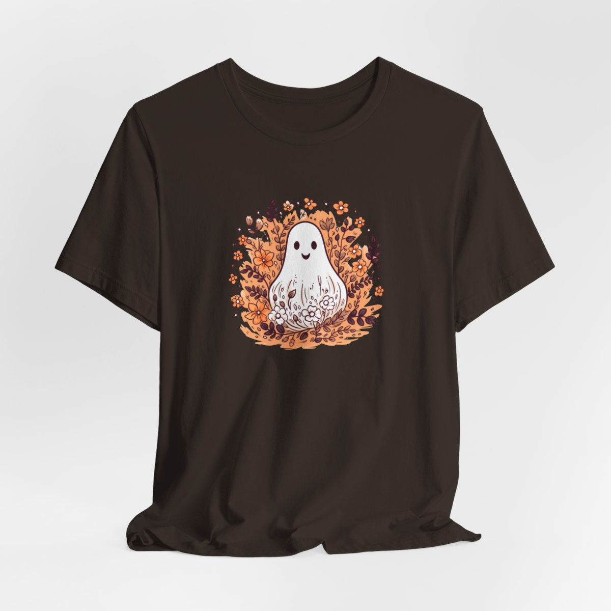 Happy Floral Ghost Short Sleeve Tee