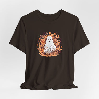 Happy Floral Ghost Short Sleeve Tee