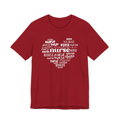 Nurse Heart Short Sleeve Tee