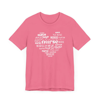Nurse Heart Short Sleeve Tee