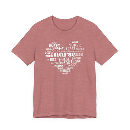 Nurse Heart Short Sleeve Tee