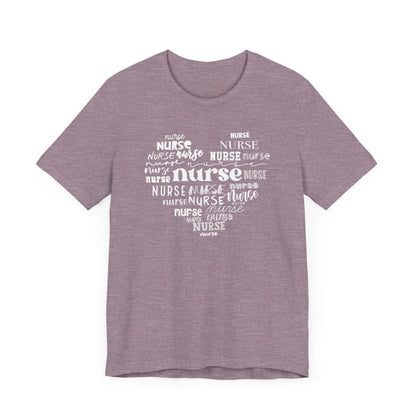 Nurse Heart Short Sleeve Tee