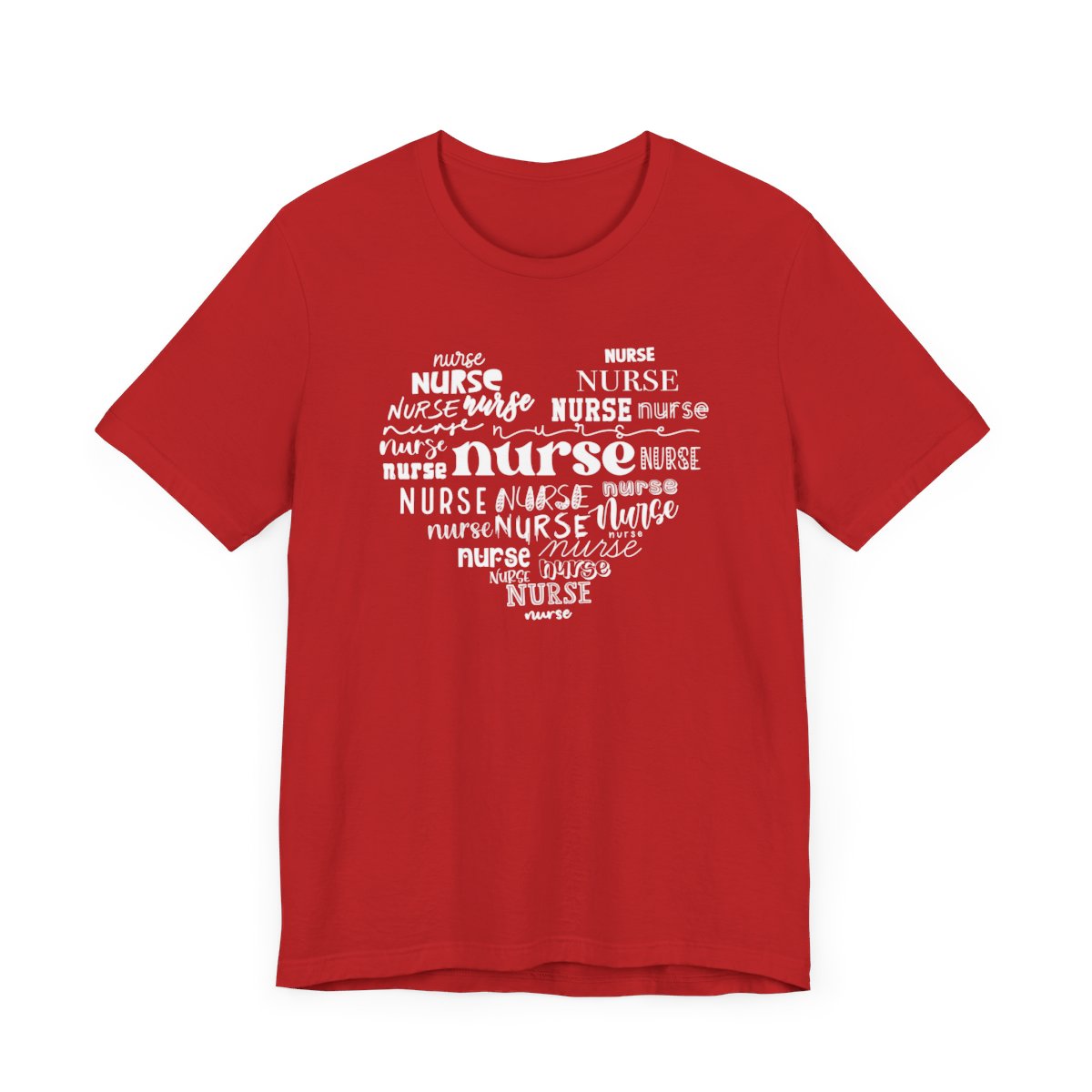Nurse Heart Short Sleeve Tee